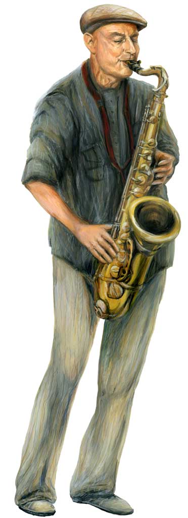 Pietro Tonolo drawing Eloisa Ferrari