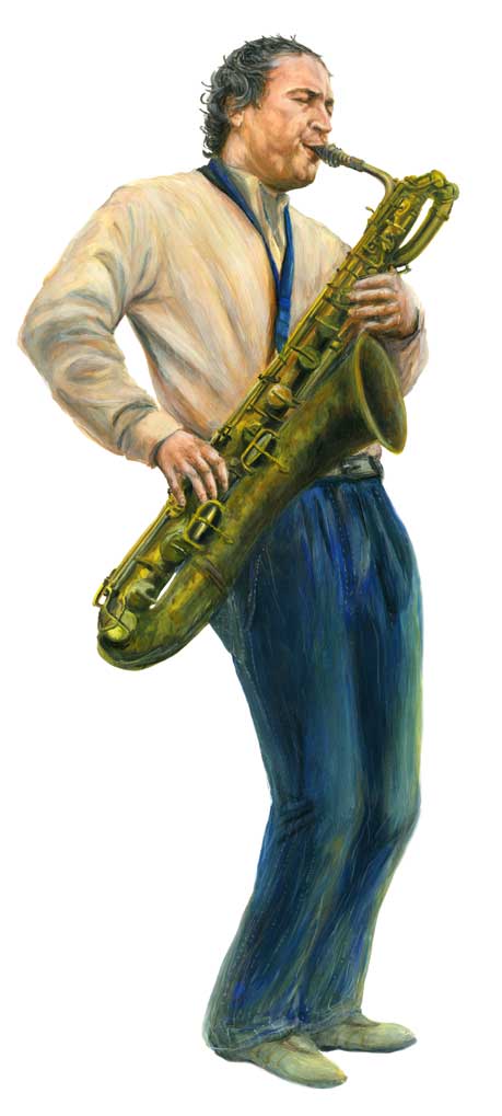 Rossano Emili drawing Eloisa Ferrari